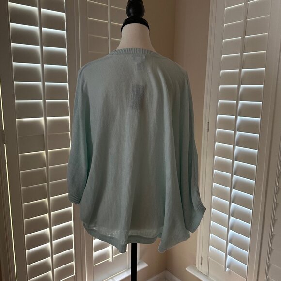 Beautiful Light Blue J. Jill Shrug Cardi - SIZE L - NEW - Picture 4 of 10